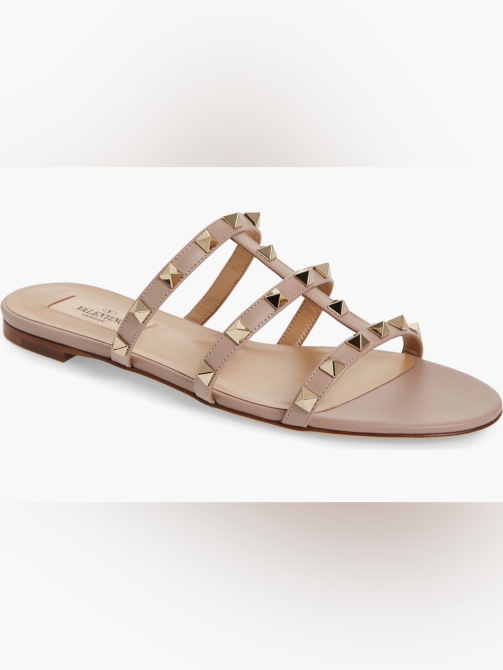 Valentino Garavani Rockstud Slide Sandal